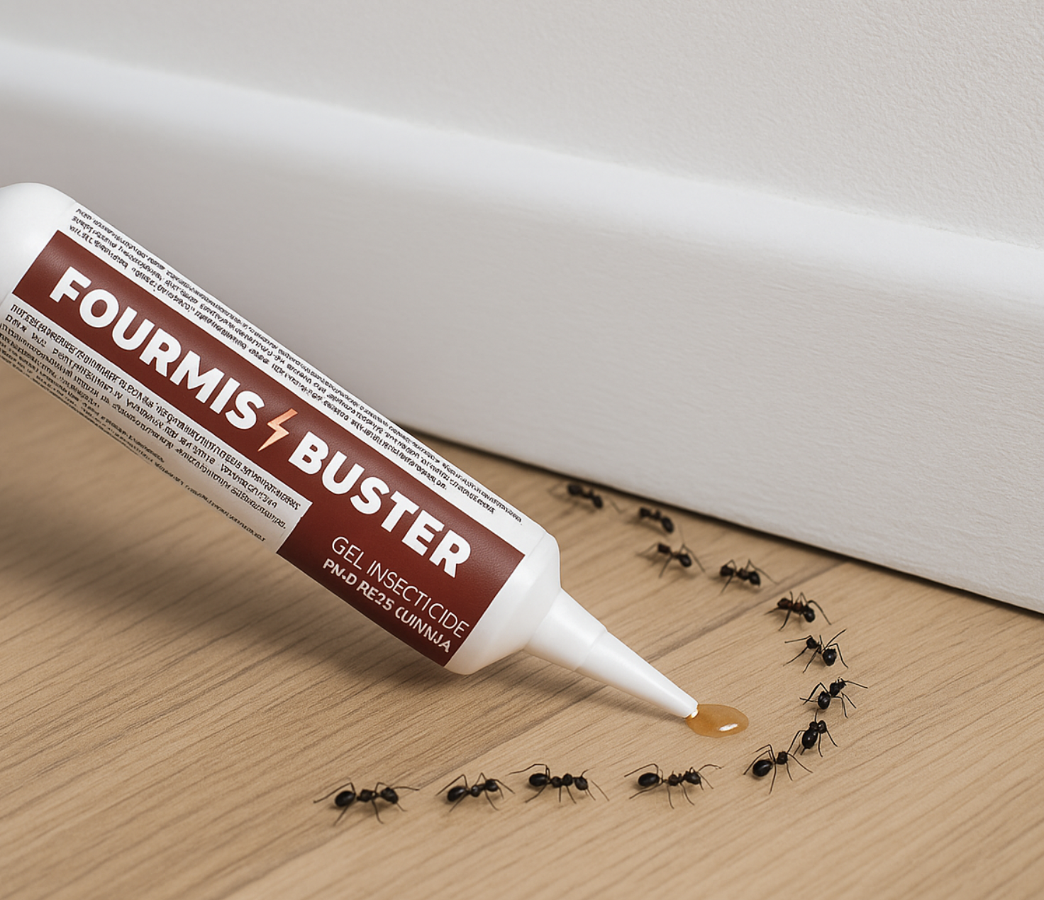 utilisation du gel anti fourmis dans la maison